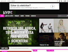 Tablet Screenshot of elhyp3.com